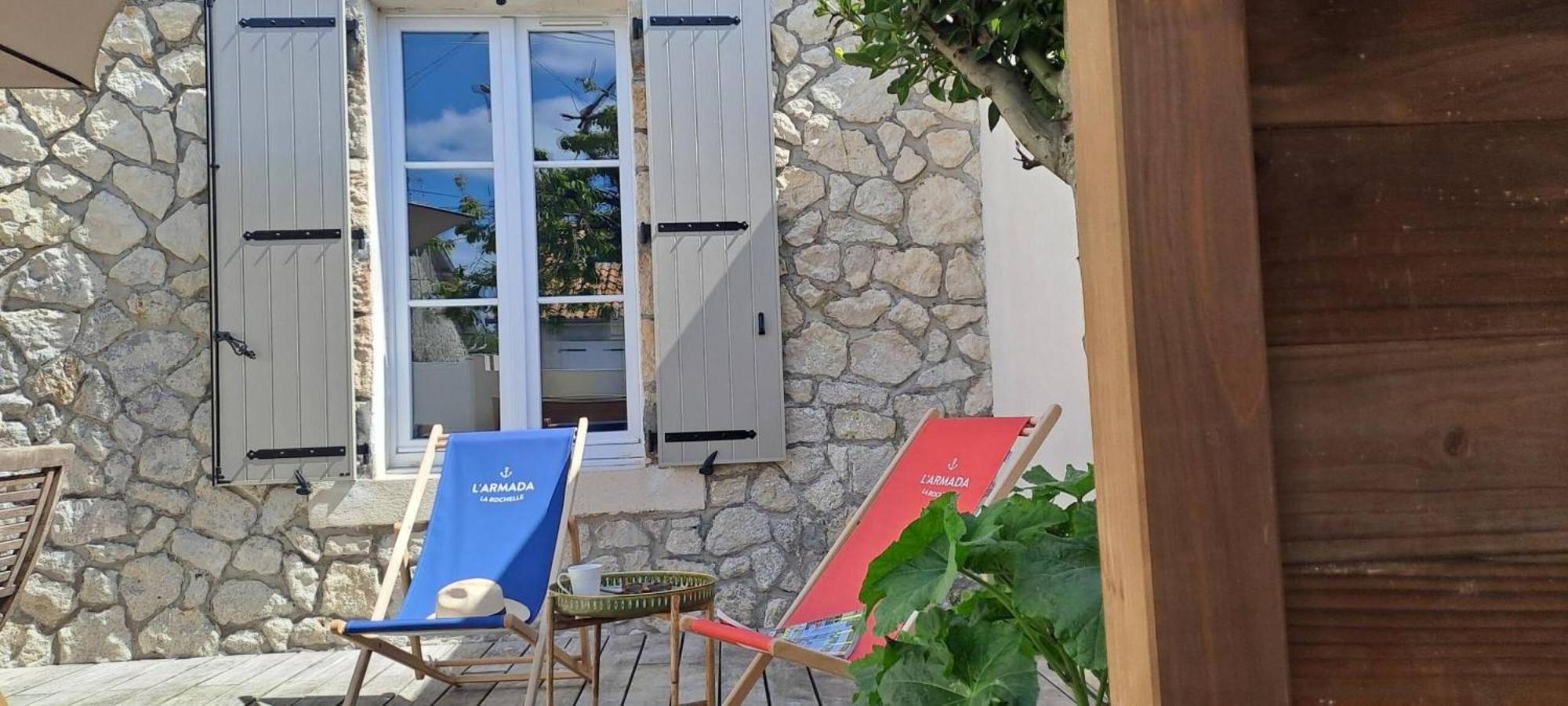 L Armada - Maison 3 Chambres - Terrasse Wifi La Rochelle  Kültér fotó