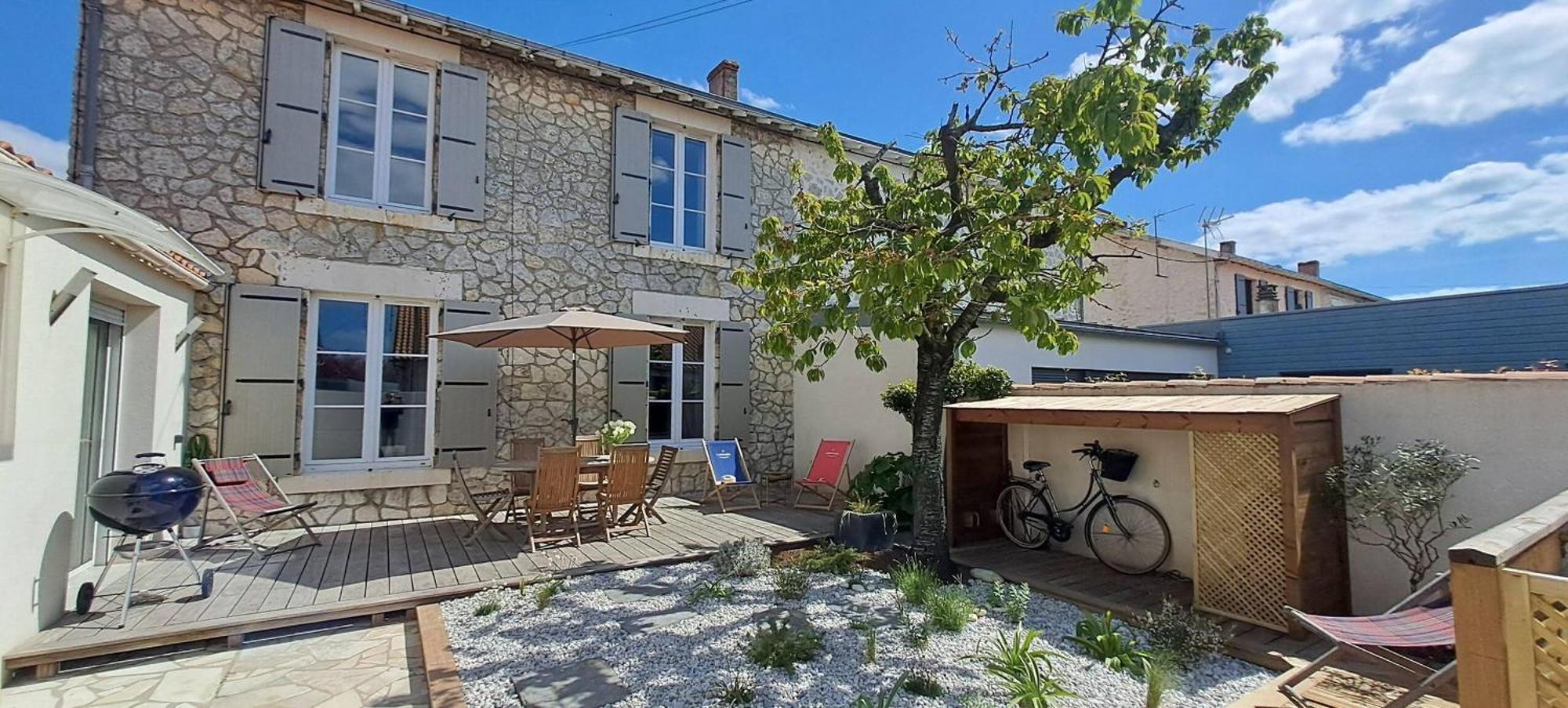L Armada - Maison 3 Chambres - Terrasse Wifi La Rochelle  Kültér fotó